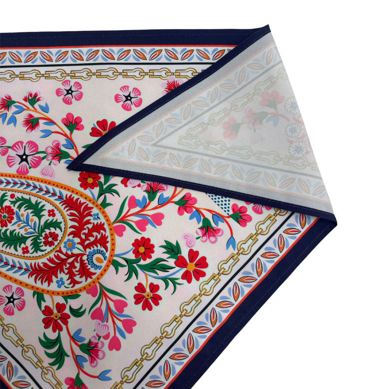 RONG GUANG Custom Silk Headscarf