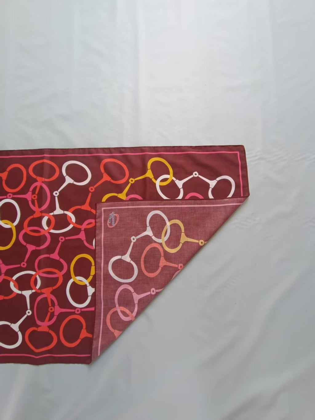 RONG GUANG Custom Headscarf – Personalized Wreath-Style Hair Scarf