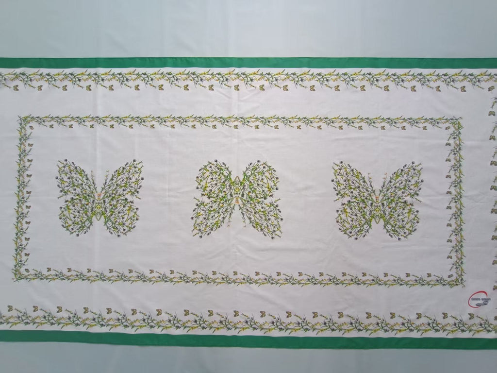 RONG GUANG Custom Headscarf – Personalized Wreath-Style Hair Scarf