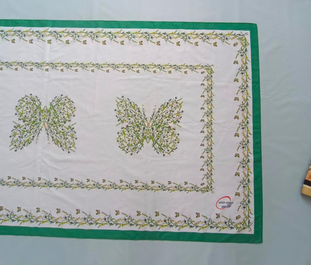 RONG GUANG Custom Headscarf – Personalized Wreath-Style Hair Scarf